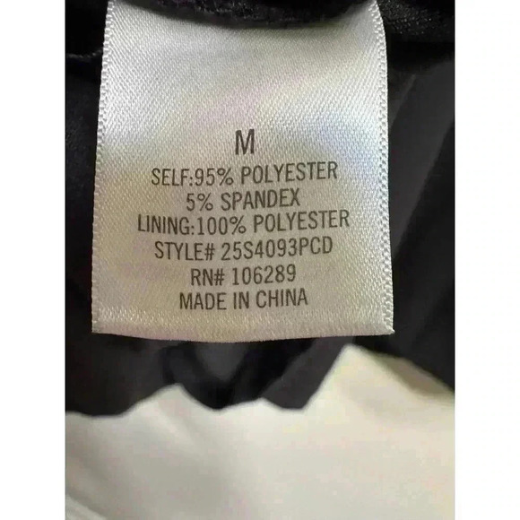 NWT | Francesa’s Edith Strapless Fit & Flare Dress | Black | Women’s Size M - Picture 6 of 9